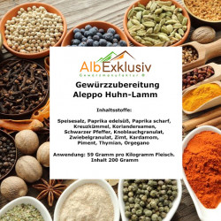 Gewürzzubereitung Aleppo Huhn-Lamm
