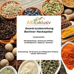 Gewürzzubereitung Berliner Hackepeter