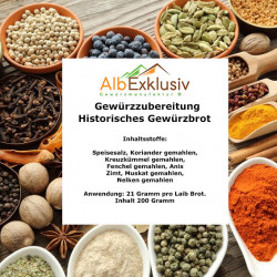 Gewürzzubereitung: Historisches Gewürzbrot