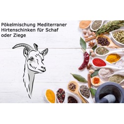 Pökelmischung Mediterraner Hirtenschinken für 4 Kilo Fleisch Deutsche Handarbeit
