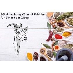 Pökelmischung Kümmelschinken Schaf/Ziege für 4 Kilo Fleisch Deutsche Handarbeit